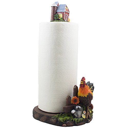 Agriculture Farm House - Farmhouse-Style Rooster And Mini Barn Paper