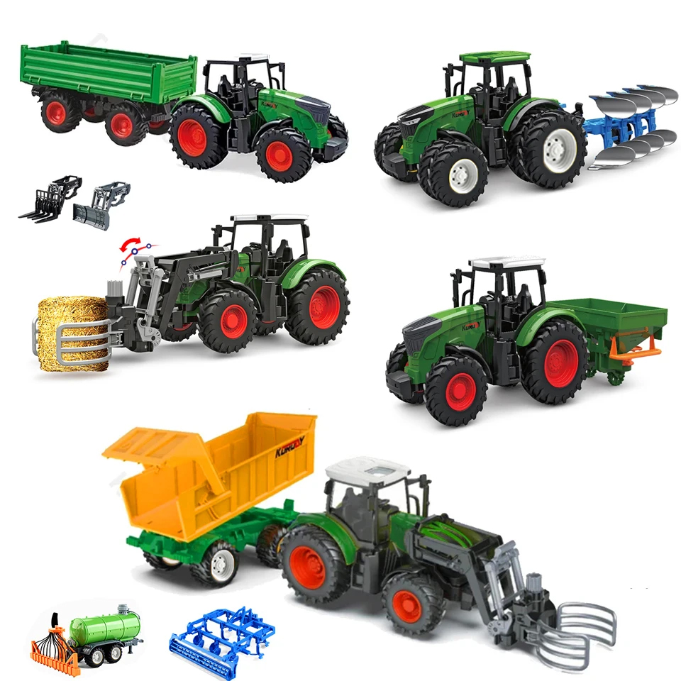 Agriculture Farming Types - Large Agricultural Tractor 1:24 Simulation Farm