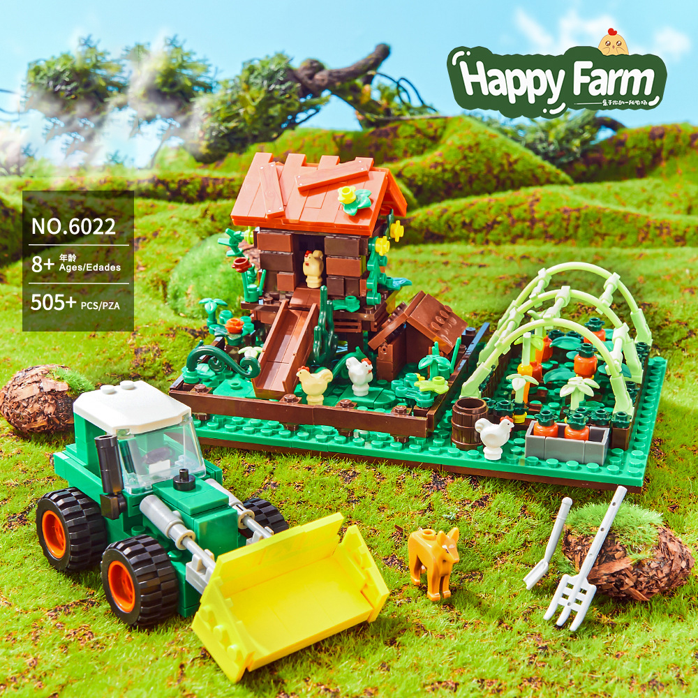 Agriculture Farming Types - Happy Ranch MOC Building Blocks Toys