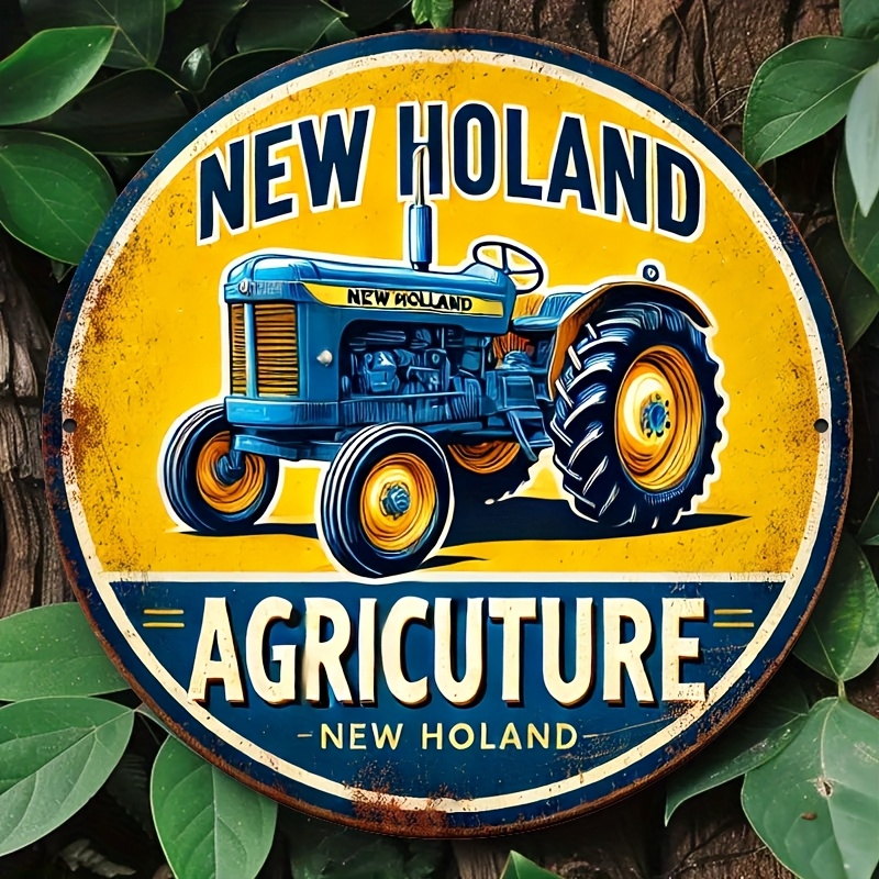 Wooden Sign New Holland Agricu – Agriculture Farm House Bewertung und Preis