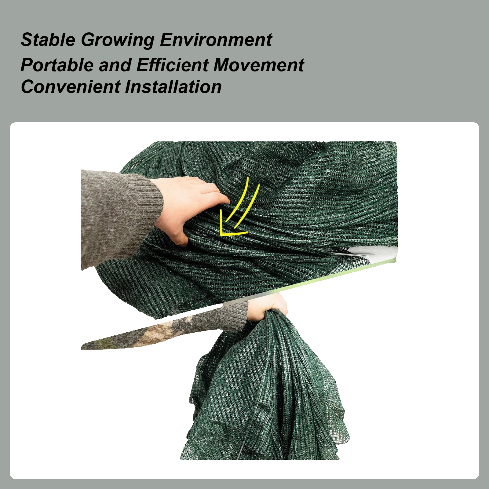2 in 1 Garden Tunnel Shade Net – Agriculture Farm House Bewertung und Preis