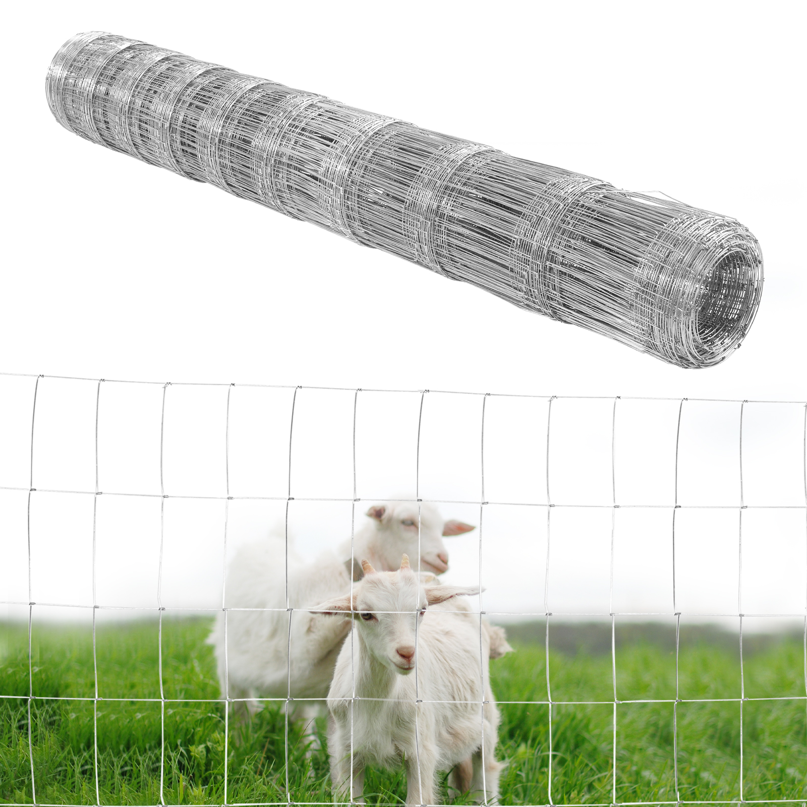 5FT/6FT Metal Farm Fence Net A – Farming Agriculture Bewertung und Preis